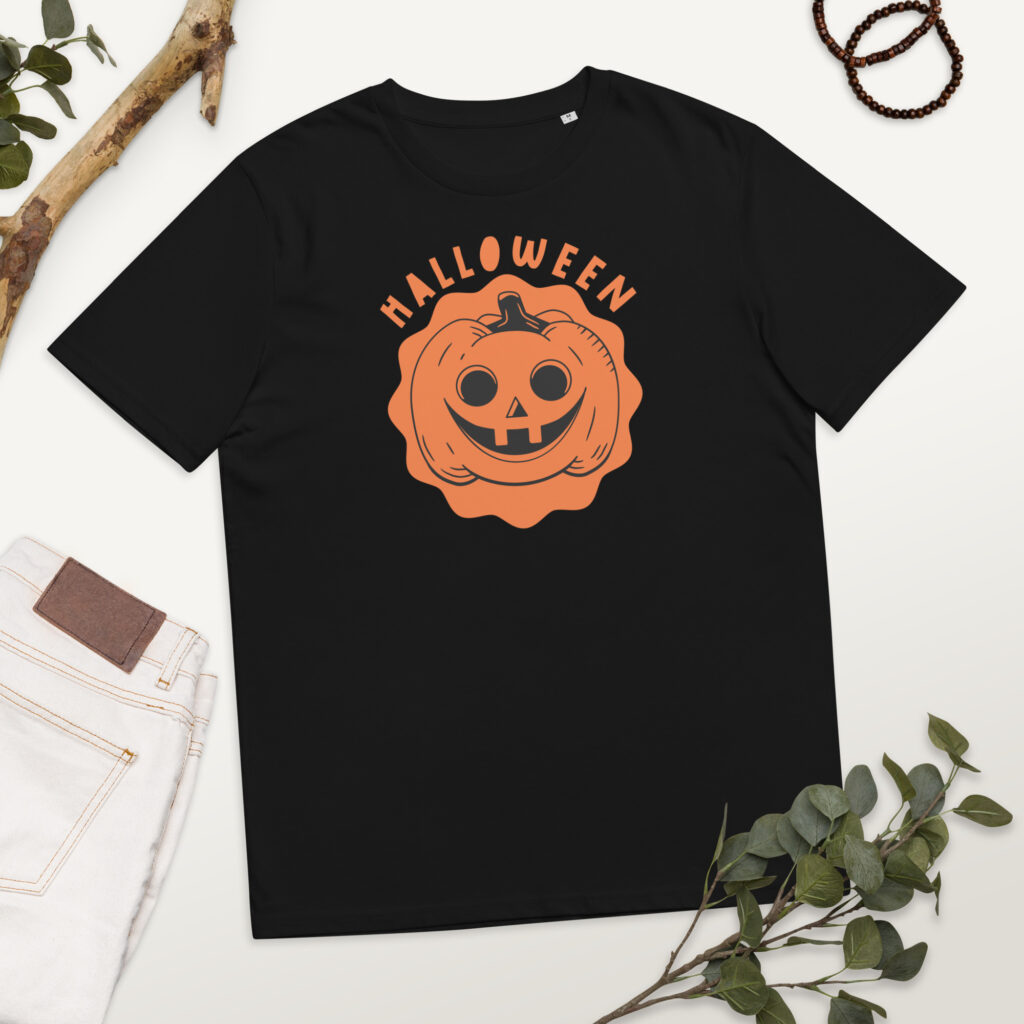 Camiseta de Halloween Calabaza estandar
